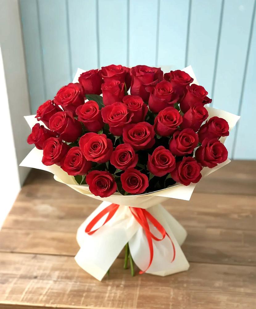 Букет 29 Красных роз в Тарко-Сале