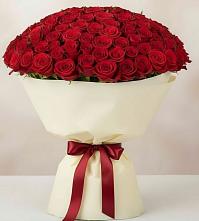 Букет 101 Красная роза Милано #REPLACE_PRED# Тарко-Сале