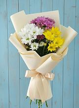 Букет цветов из:  Хризантемы в Тарко-Сале
