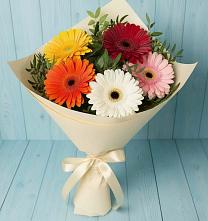 Букет цветов из:  Герберы в Тарко-Сале