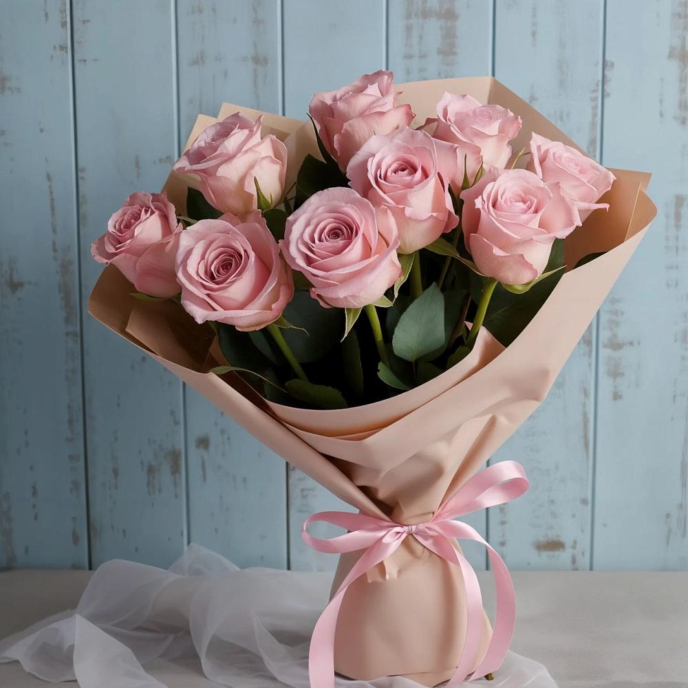 Букет цветов из: Розы в Тарко-Сале