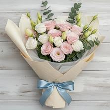 Букет цветов из:  Лизиантусы в Тарко-Сале