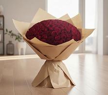 Букет 101 Красная роза в Тарко-Сале