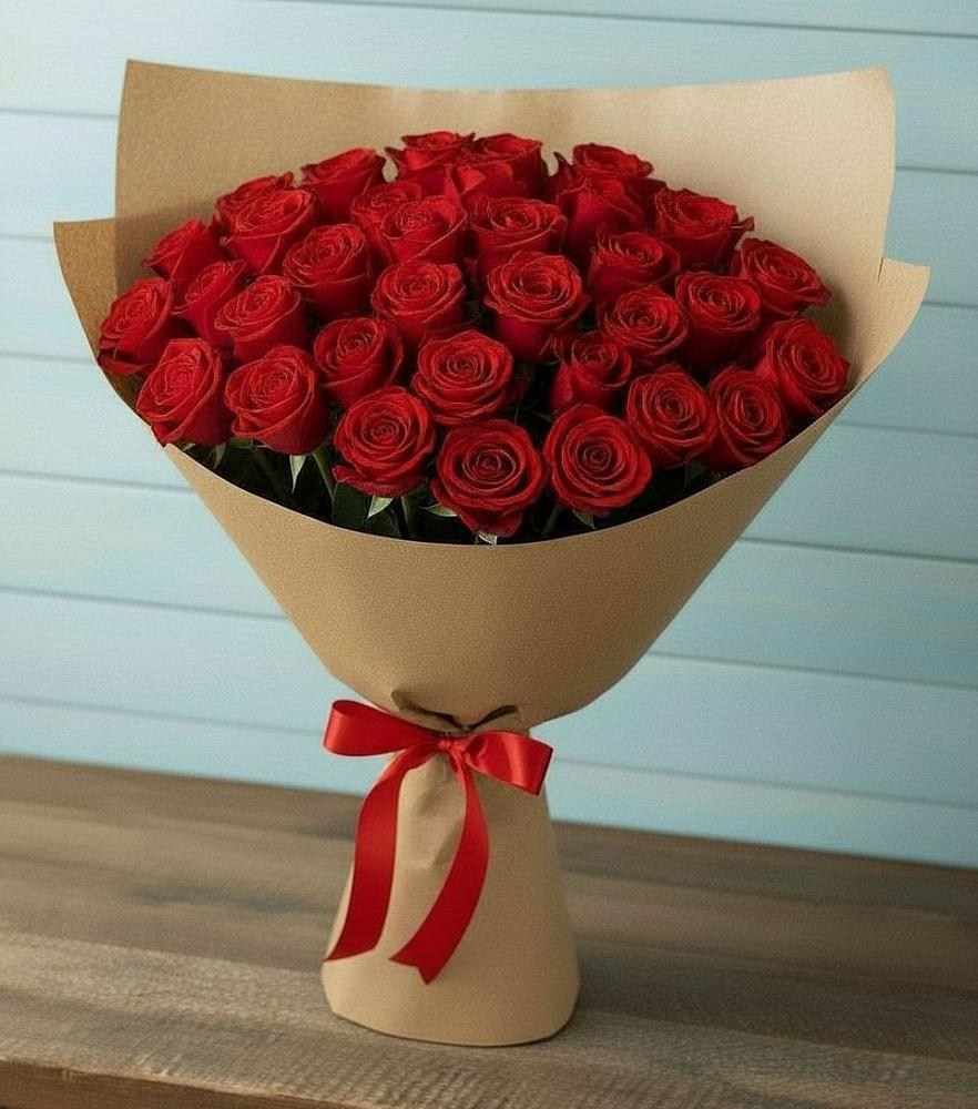 Букет Красные розы Милано в Тарко-Сале