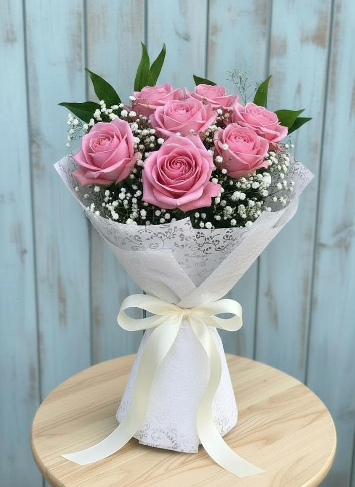 Букет цветов из: Розы в Тарко-Сале