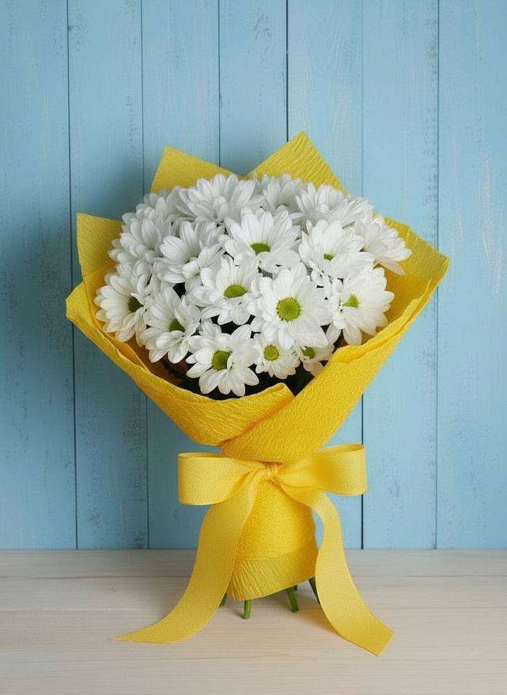 Букет цветов из: Хризантемы в Тарко-Сале