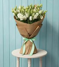 Букет цветов из:  Лизиантусы в Тарко-Сале