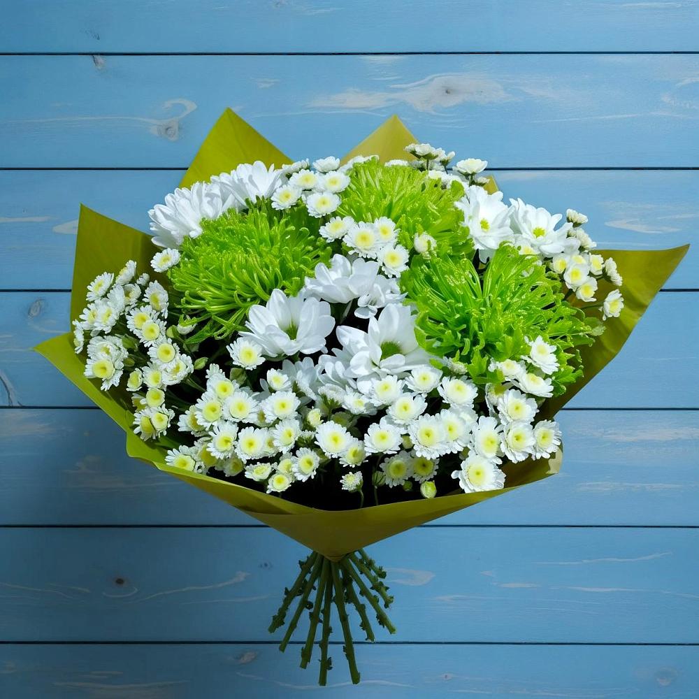 Букет цветов из: Хризантемы в Тарко-Сале