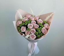 Букет цветов из:  Розы и Хризантемы в Тарко-Сале