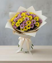 Букет цветов из:  Хризантемы в Тарко-Сале