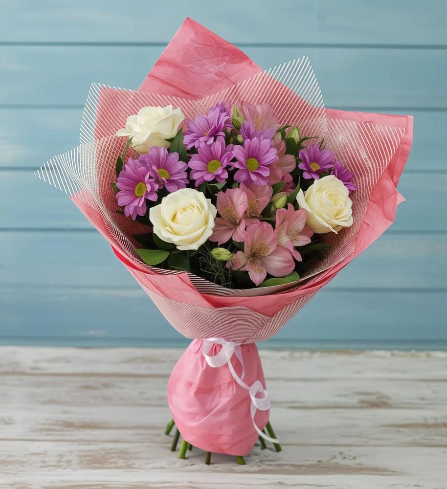 Букет цветов из: Герберы в Тарко-Сале