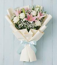 Букет цветов из:  Лилии в Тарко-Сале