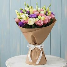 Букет цветов из:  Лизиантусы в Тарко-Сале