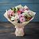 Букет цветов из: Хризантемы, Альстромерии и Розы в Тарко-Сале